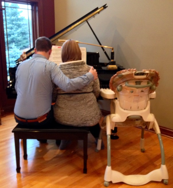 End of May, 2015: Our duet is becoming a trio.