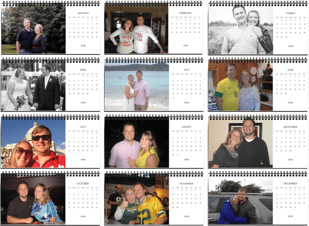 Calendar Collage